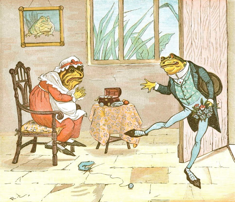 Randolph Caldecott "Frog he would a-wooing go"